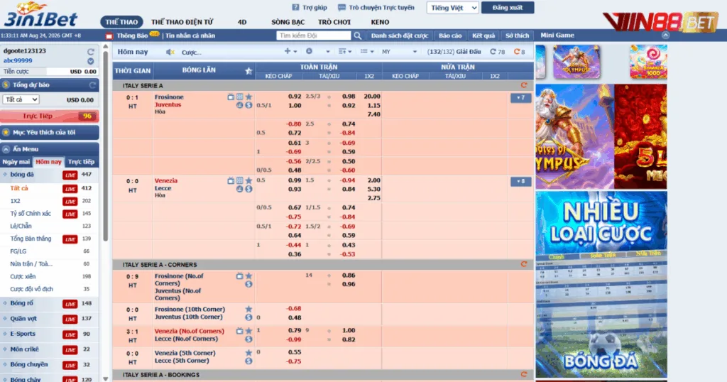 3in1Bet