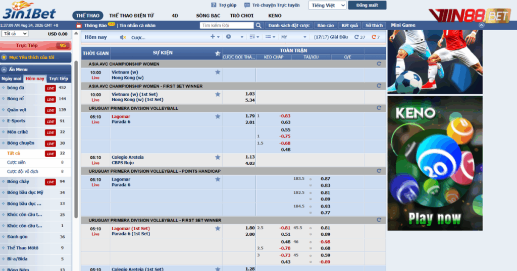 3in1Bet