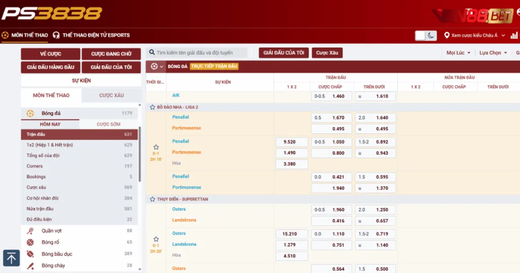 3in1Bet & PS3838