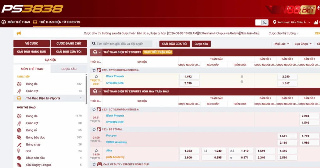 3in1Bet & PS3838